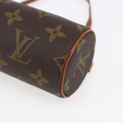 Louis Vuitton Papillon Pochette Monogram Canvas, BROWN, CANVAS, Handbag