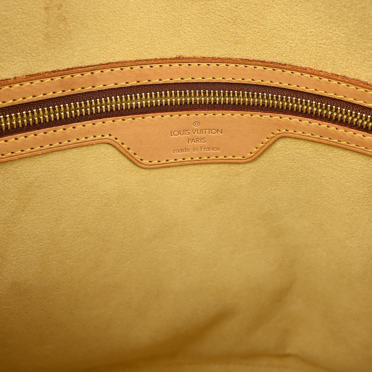 Louis Vuitton Babylone Handbag Monogram Canvas, BROWN, CANVAS, Tote bag