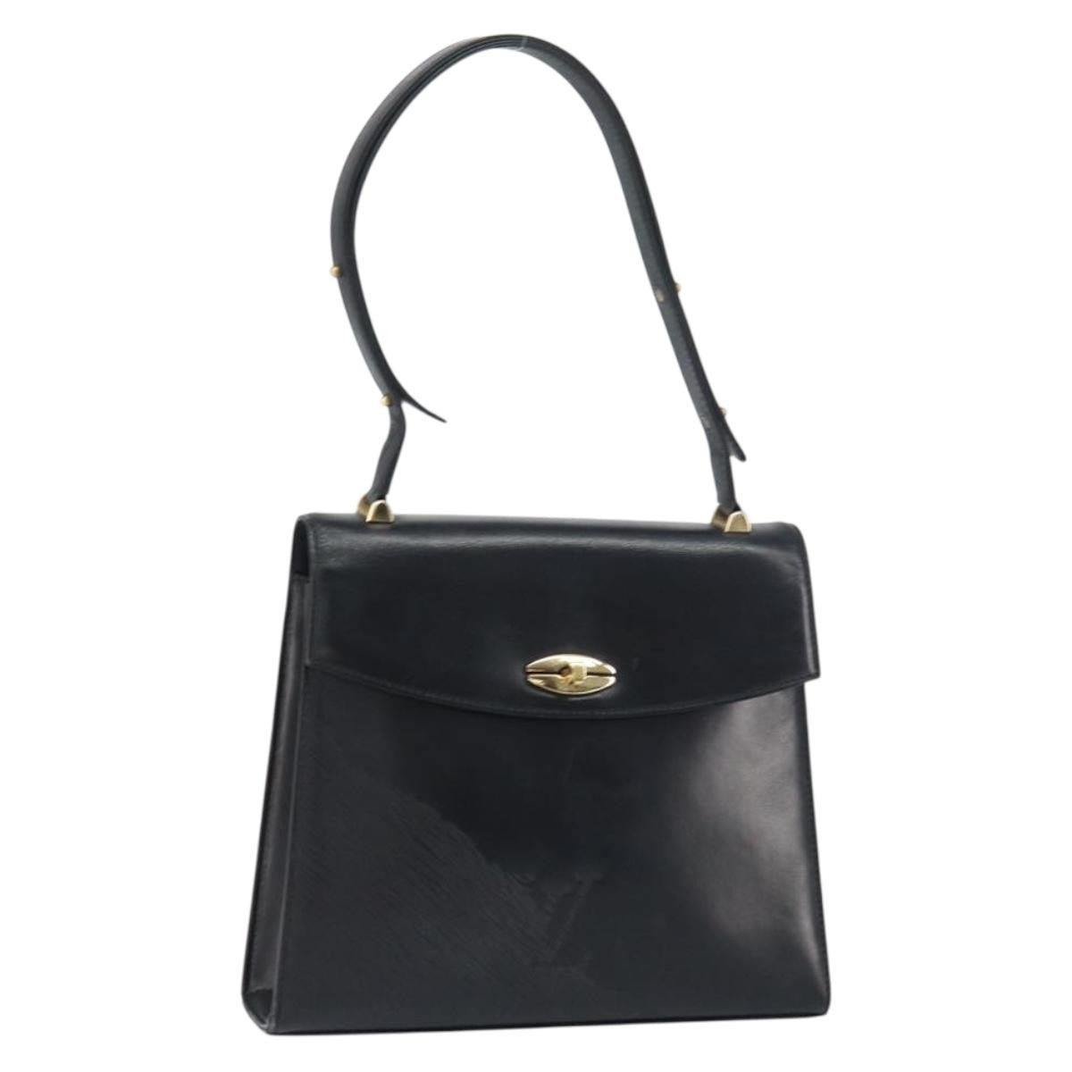 Louis Vuitton Opera Line Spartan Bag Leather, BLACK, LEATHER, Handbag