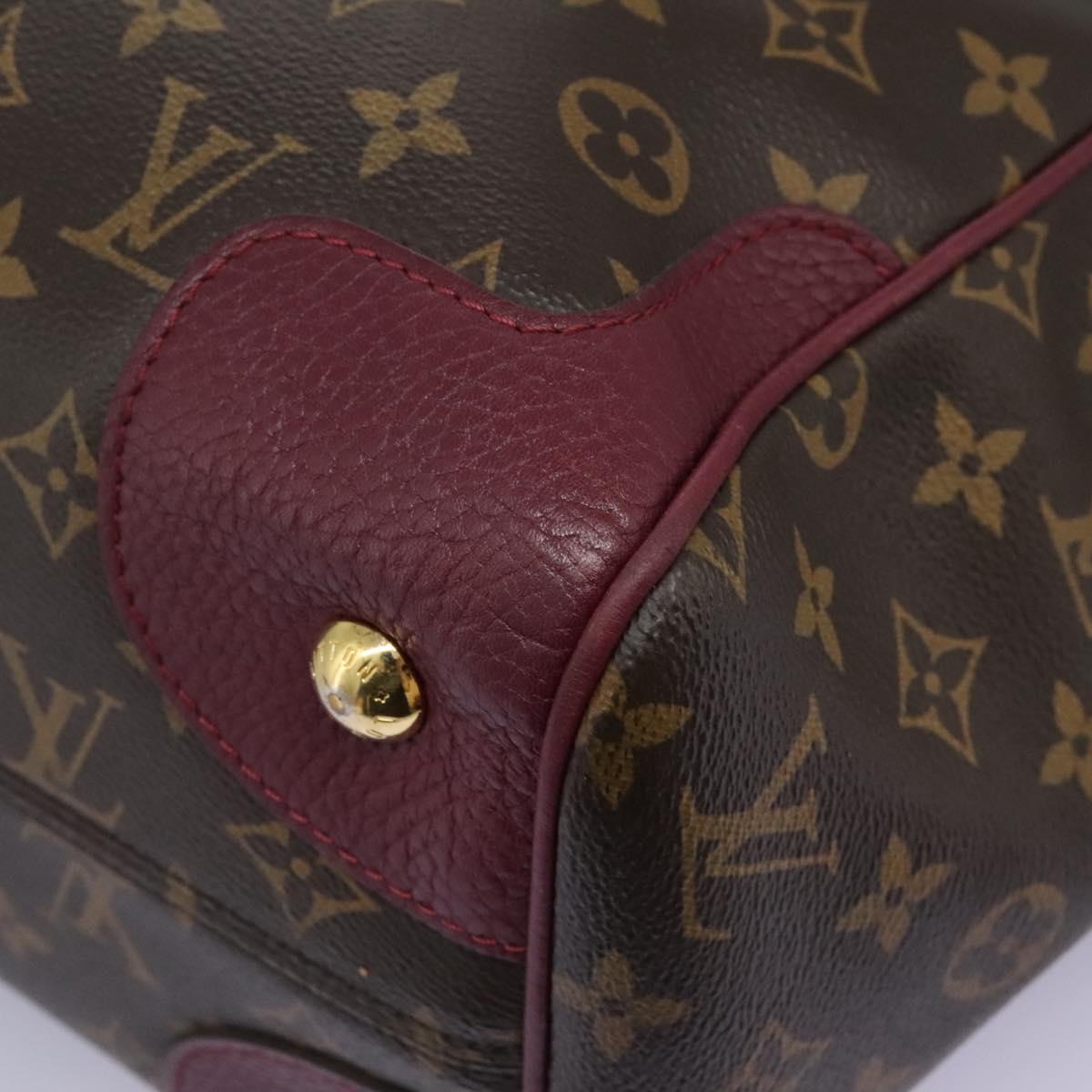 Louis Vuitton Estrela NM Handbag Monogram Canvas with Leather, PURPLE, CANVAS, Handbag