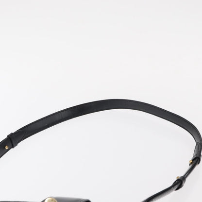 Louis Vuitton Cluny Shoulder Bag Epi Leather, BLACK, LEATHER, Shoulder bag