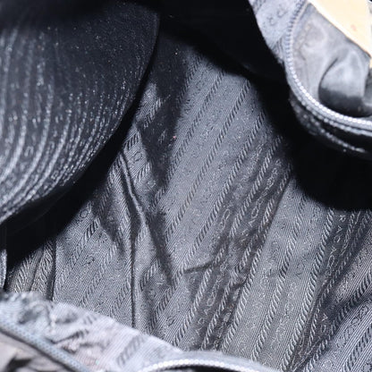 Prada Vintage Shoulder Bag Tessuto, BLACK, NYLON, Shoulder bag