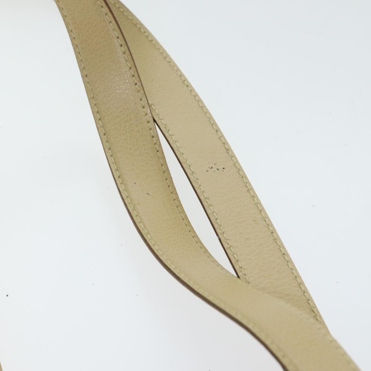 Salvatore Ferragamo Gancini Shoulder Bag Leather, BEIGE, LEATHER, Shoulder bag