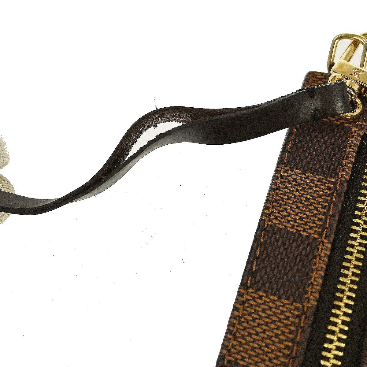 Louis Vuitton Parioli Handbag Damier, BROWN, CANVAS, Tote bag