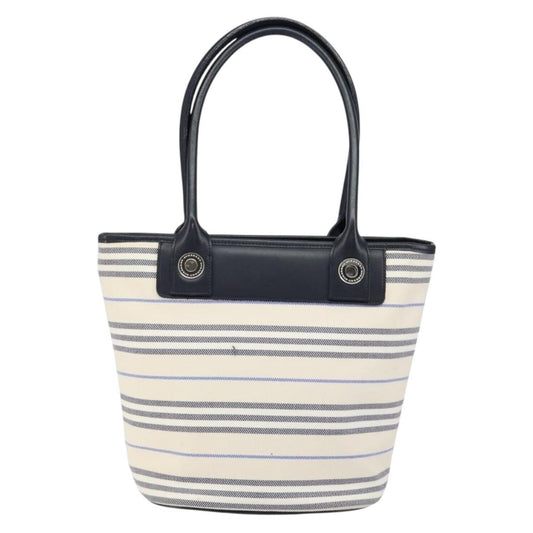 Burberry Blue Label Tote Bag Canvas, WHITE, CANVAS, Tote bag