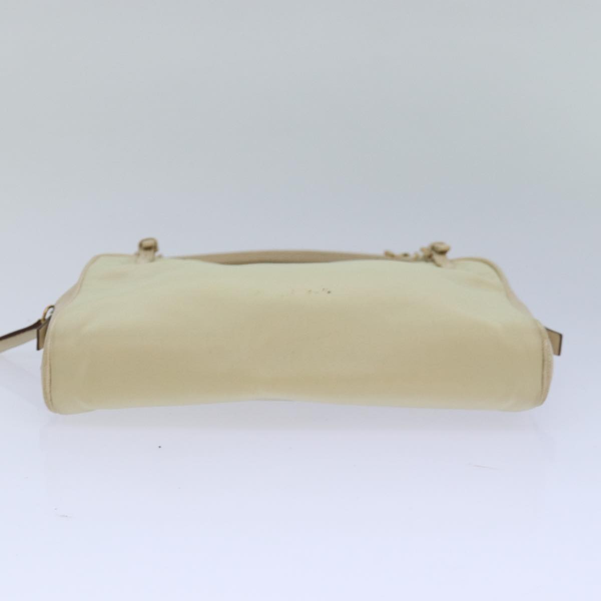 Prada Vintage Handbag Tessuto, BEIGE, NYLON, Handbag