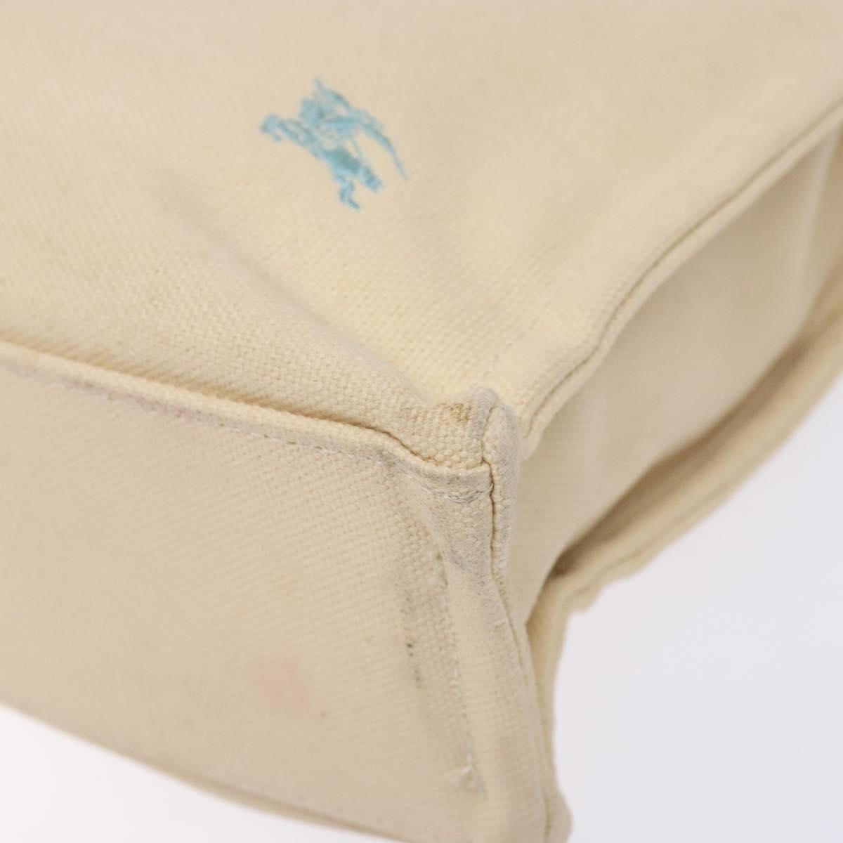 Burberry Blue Label Tote Bag Canvas, BEIGE, CANVAS, Tote bag