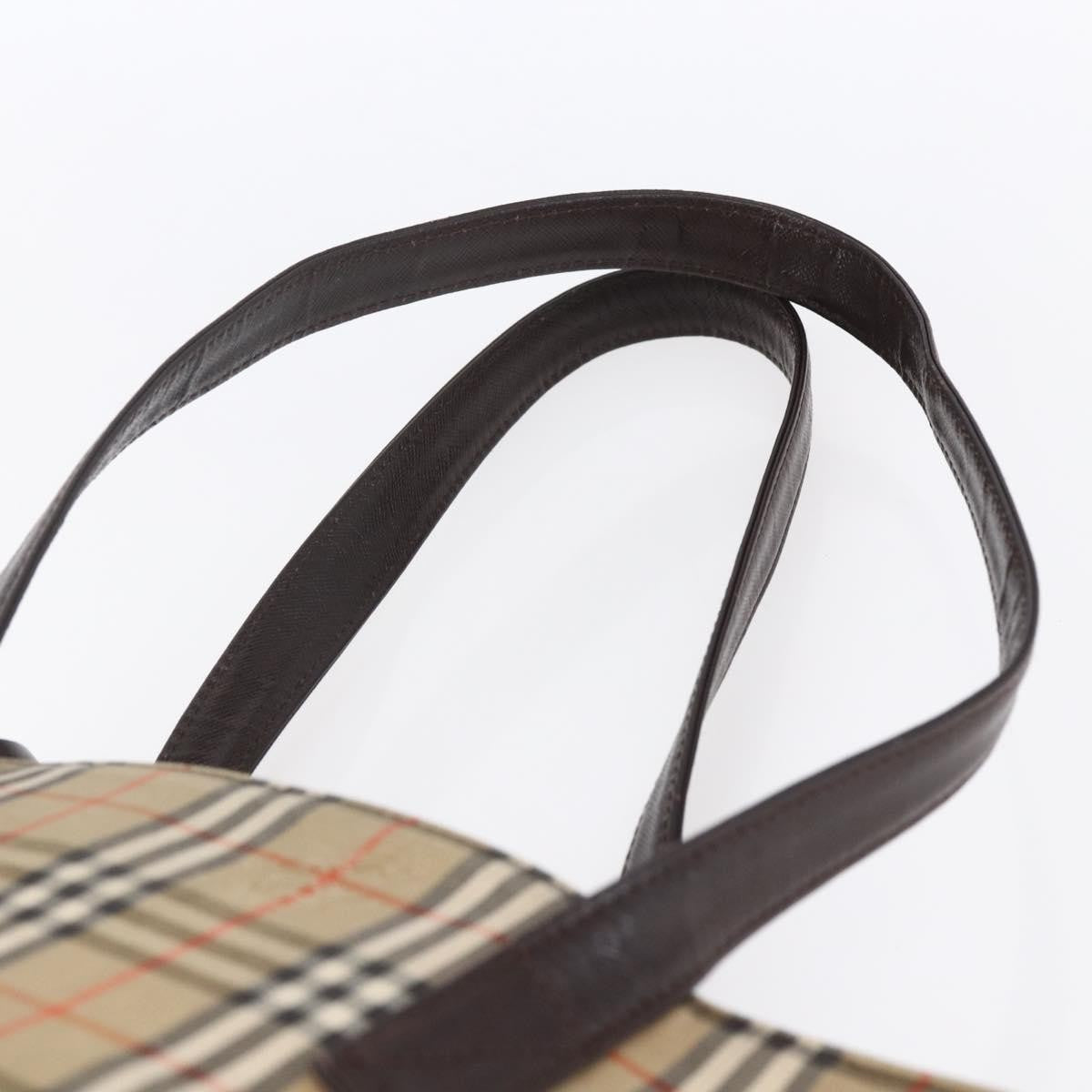 Burberry Vintage tote bag Canvas, BEIGE, CANVAS, Tote bag