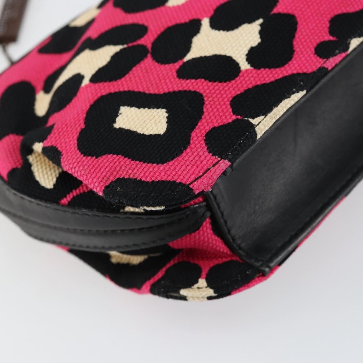 Bottega Veneta Vintage Shoulder Bag Canvas, PINK, CANVAS, Shoulder bag