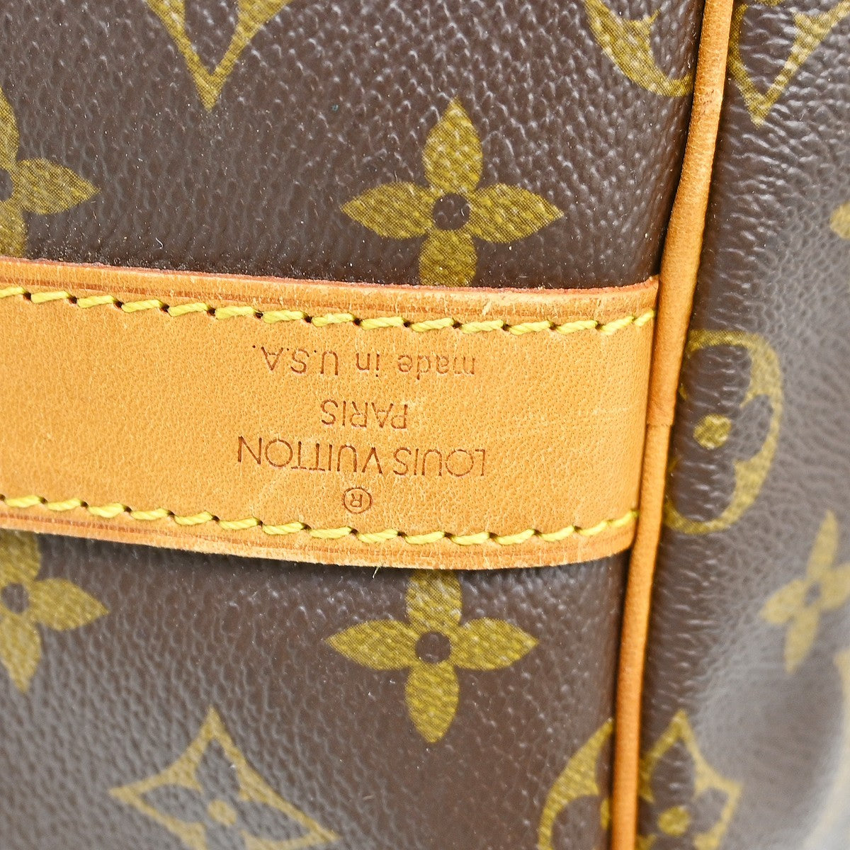 Louis Vuitton Keepall Bandouliere Bag Monogram Canvas, Brown, Canvas, Travel Bag