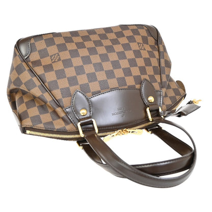 Louis Vuitton Verona Handbag Damier, BROWN, CANVAS, Shoulder bag
