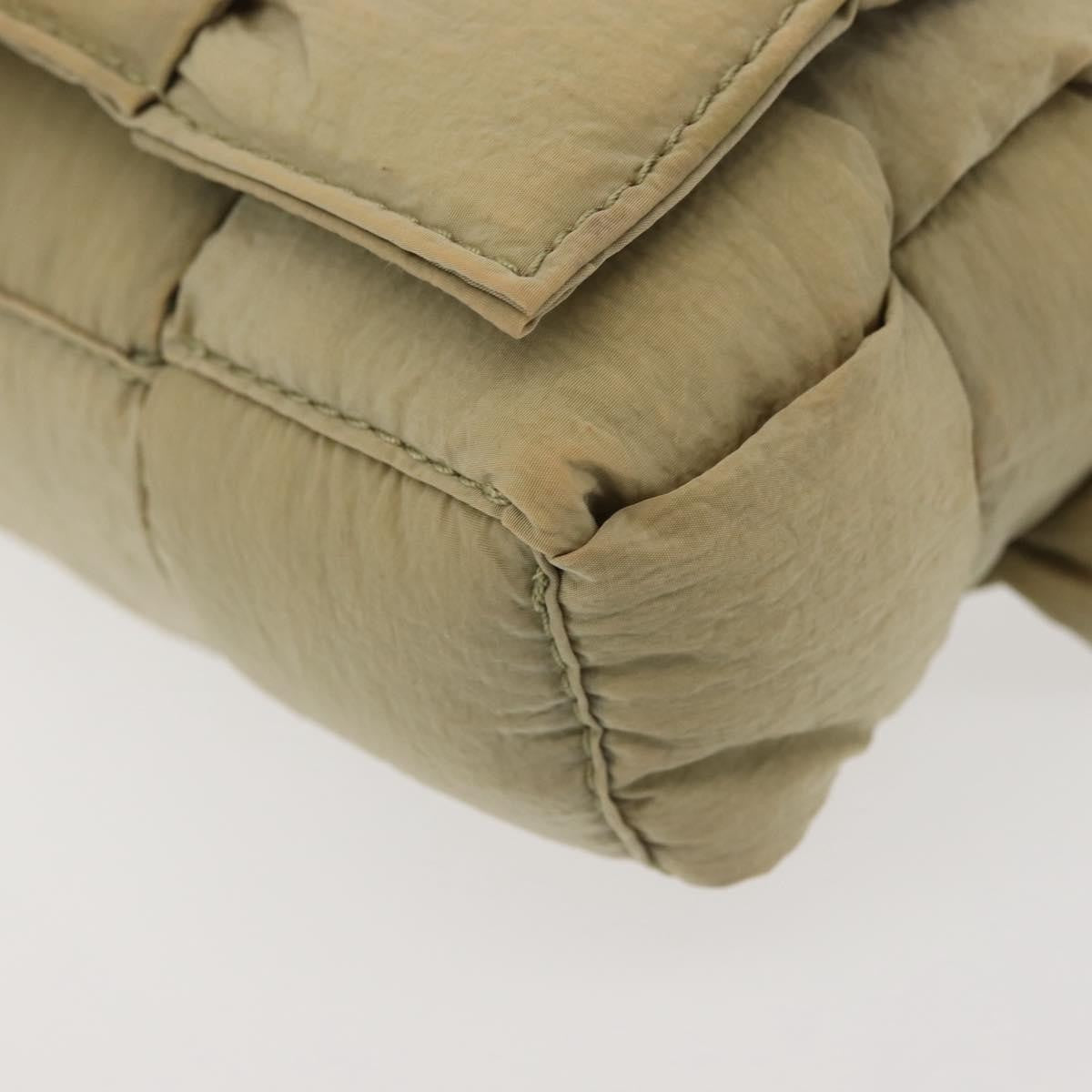 Bottega Veneta Padded Tech Cassette Crossbody Bag Intrecciato Nylon, BEIGE, NYLON, Crossbody bag