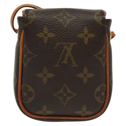 Louis Vuitton Cancun Pochette Monogram Canvas, BROWN, CANVAS, Shoulder bag