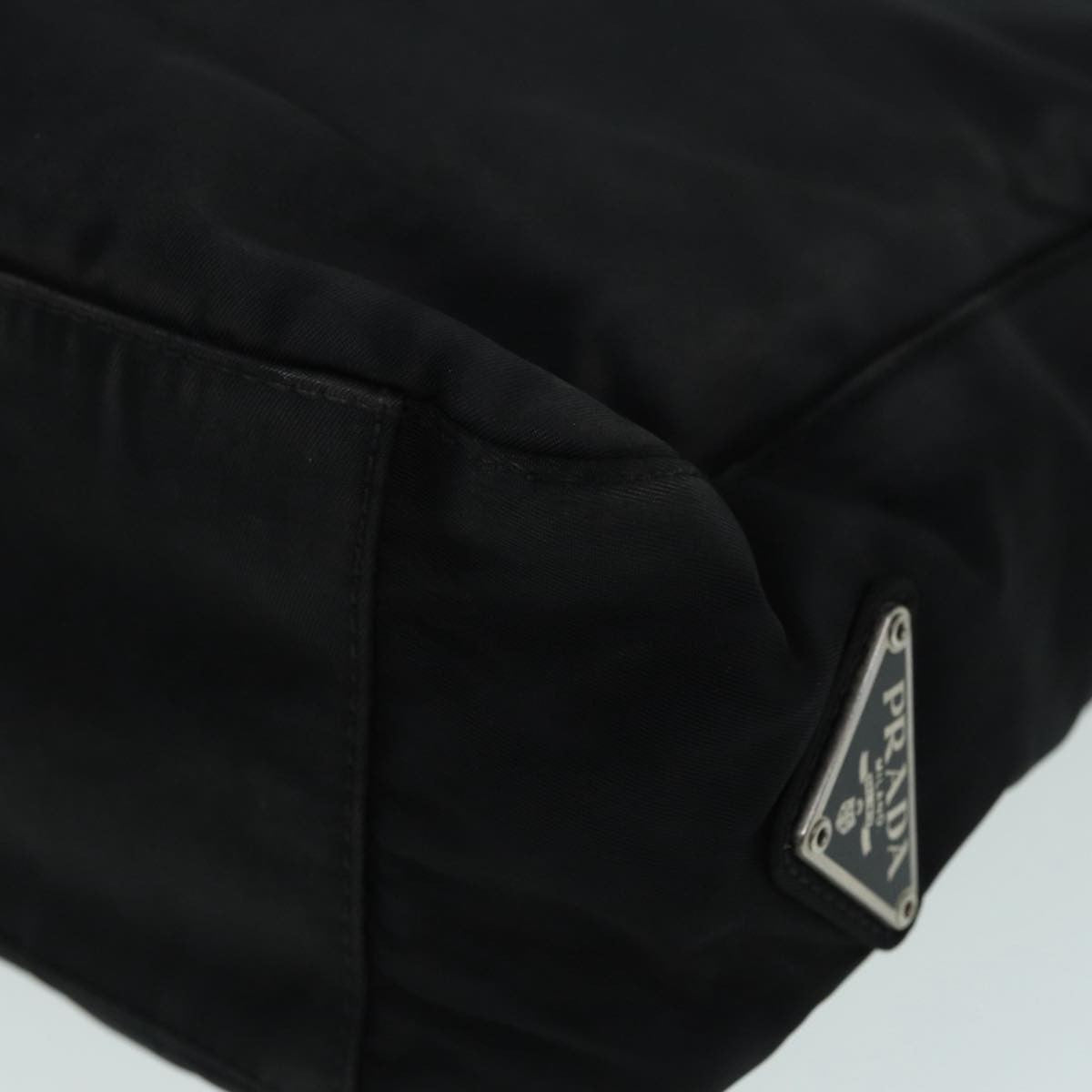 Prada Vintage Handbag Tessuto, BLACK, NYLON, Handbag