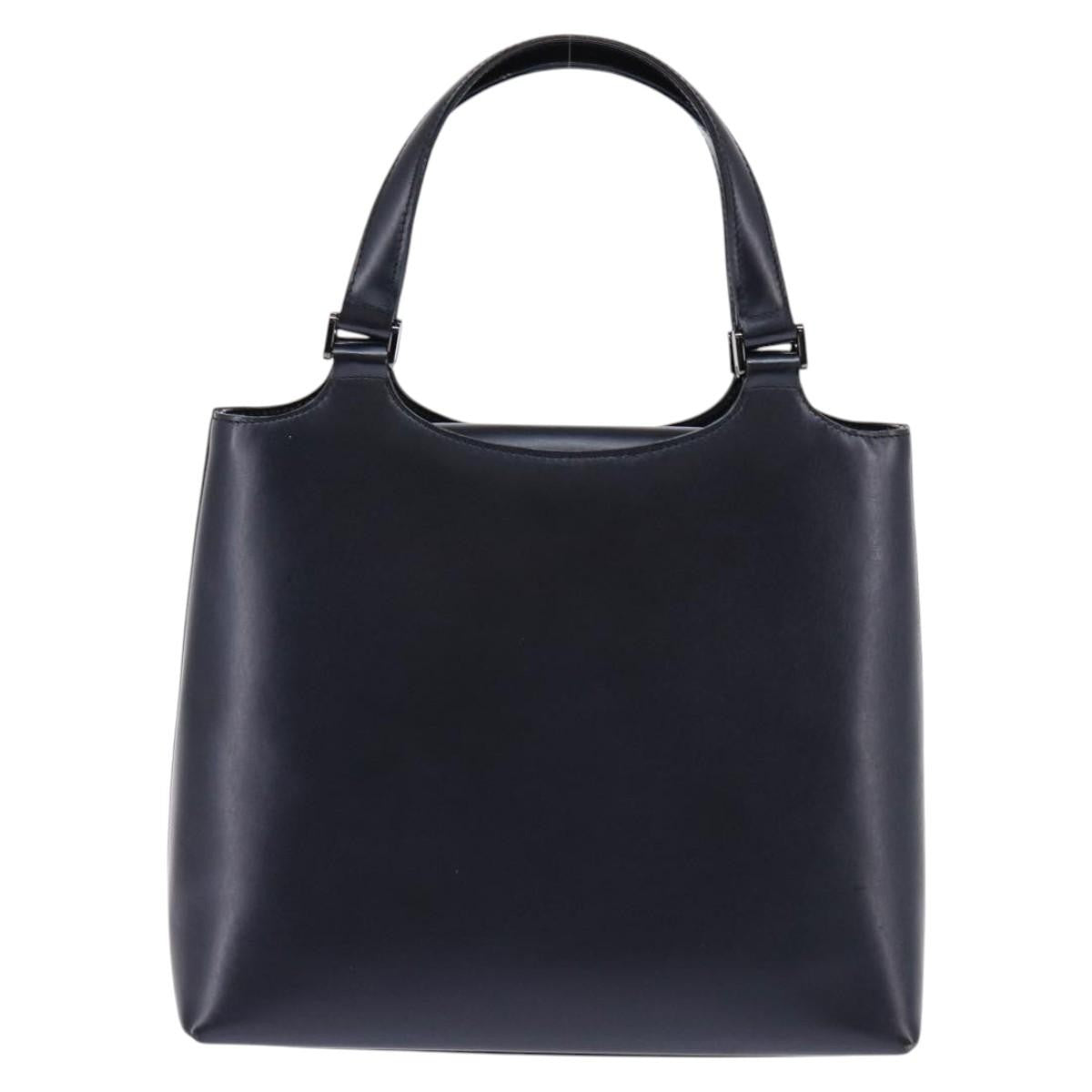 Givenchy Vintage 4G handbag Leather, NAVY, LEATHER, Handbag