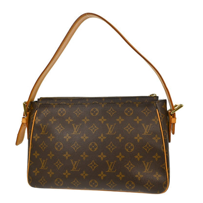 Louis Vuitton Viva Cite Handbag Monogram Canvas, Brown, Canvas, Shoulder Bag