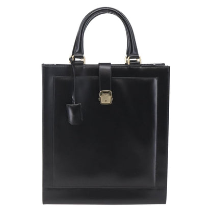 Salvatore Ferragamo Vintage Tote bag Leather, BLACK, LEATHER, Tote bag