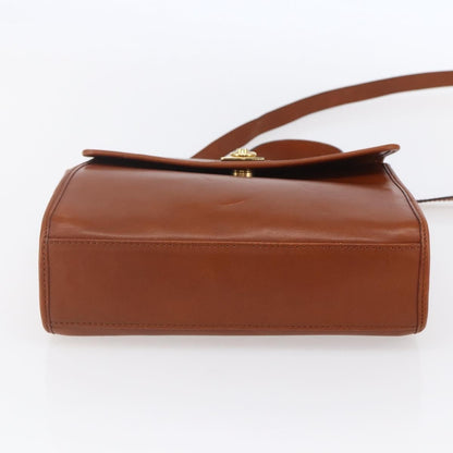 Celine Handbag Leather, BROWN, LEATHER, Handbag