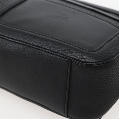 Christian Louboutin Loubiclutch Leather, BLACK, LEATHER, Clutche & pouche