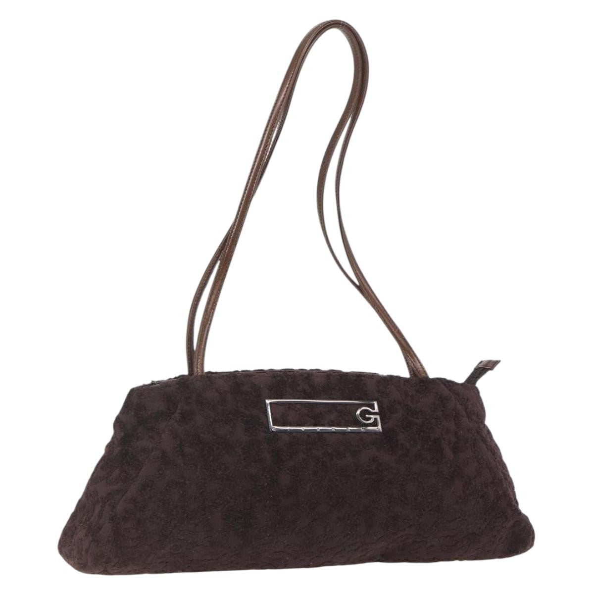 Givenchy Vintage Handbag Cotton, BROWN, COTTON, Handbag