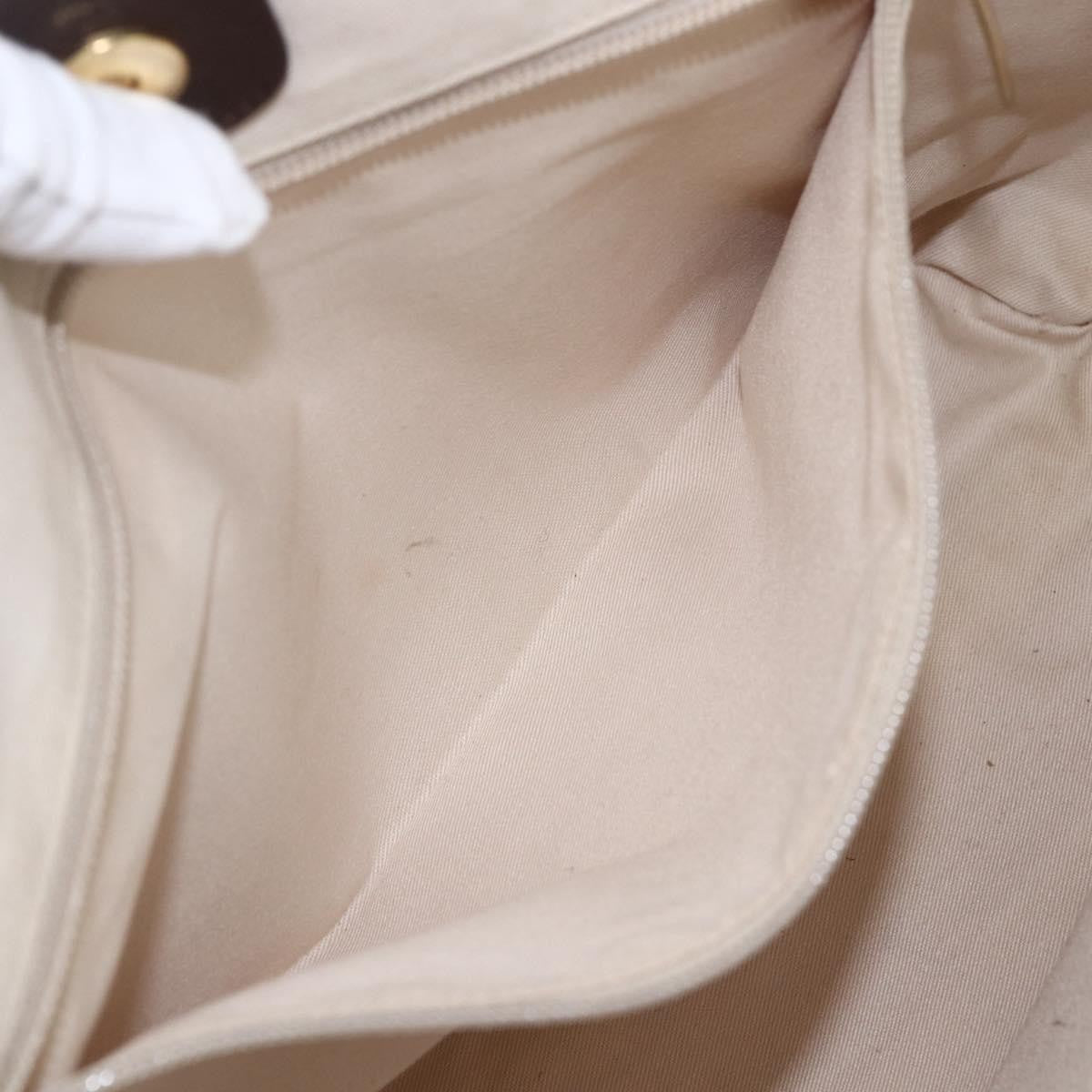 Salvatore Ferragamo Vintage Tote bag Canvas, BROWN, CANVAS, Tote bag