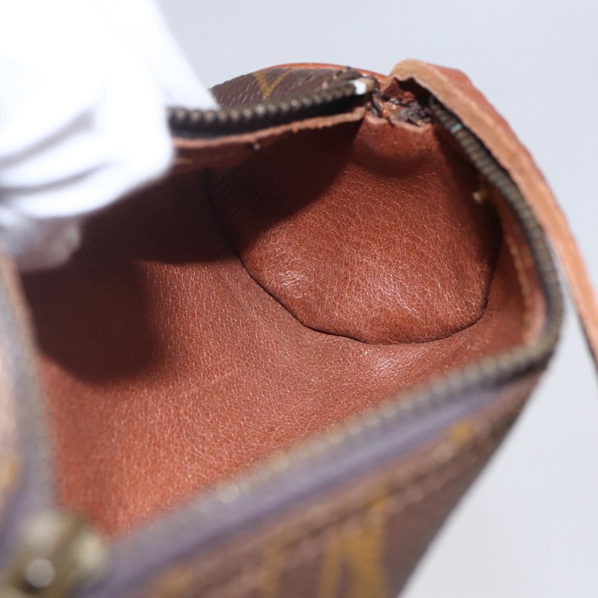 Louis Vuitton Papillon Pochette Monogram Canvas, BROWN, CANVAS, Clutche & pouche