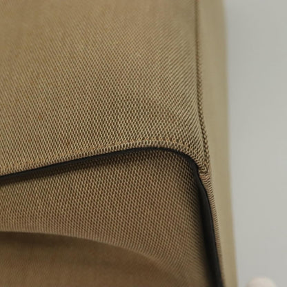 Gucci Vintage Bamboo Handle Tote Canvas, BEIGE, CANVAS, Tote bag