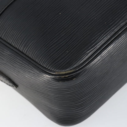 Louis Vuitton Trocadero Handbag Epi Leather, BLACK, LEATHER, Shoulder bag