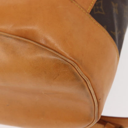 Louis Vuitton Randonnee Backpack Monogram Canvas, BROWN, CANVAS, Backpack