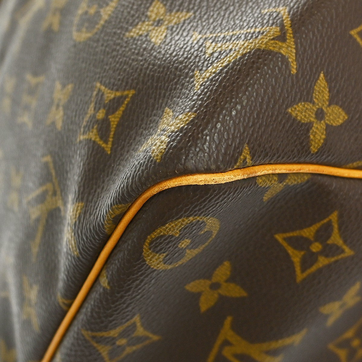 Louis Vuitton Keepall Bag Monogram Canvas, Brown, Canvas, Travel Bag
