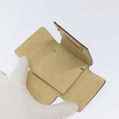 Louis Vuitton CASE JEWELRY BOX Canvas, BROWN, CANVAS, Wallets