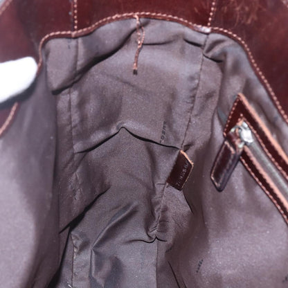 Fendi Vintage Open Tote Zucca Canvas with Leather, BLACK, CANVAS, Tote bag