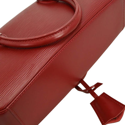 Louis Vuitton Jasmin Bag Epi Leather, RED, LEATHER, Handbag
