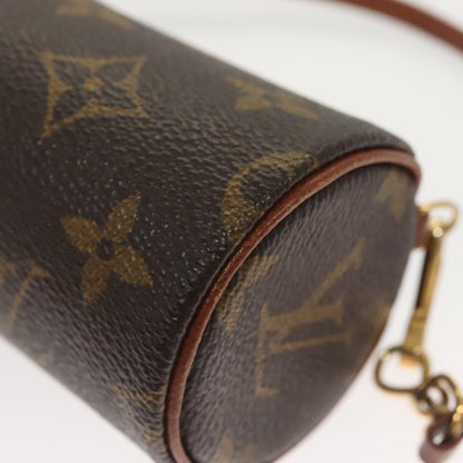 Louis Vuitton Papillon Pochette Monogram Canvas, BROWN, CANVAS, Handbag