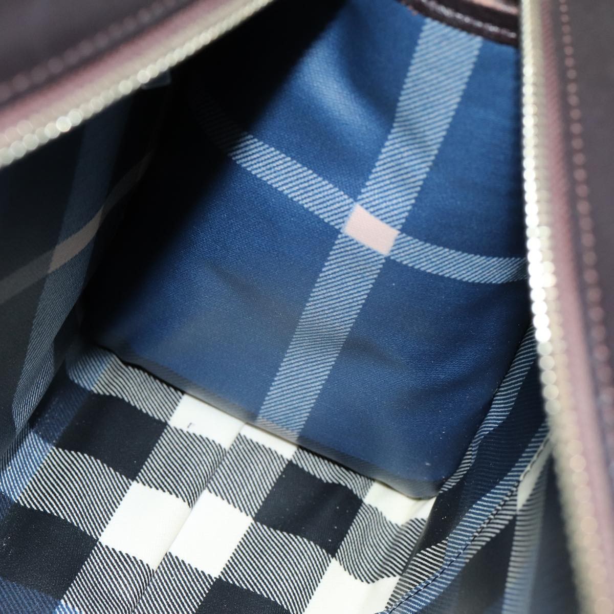 Burberry Vintage Handbag Leather, BEIGE, WOOD, Handbag