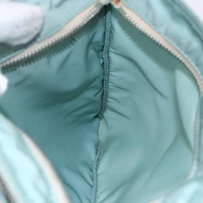 Prada Front Pocket Messenger Bag Tessuto, BLUE, NYLON, Shoulder bag