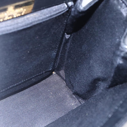 Givenchy Vintage Handbag Leather, BLACK, LEATHER, Handbag