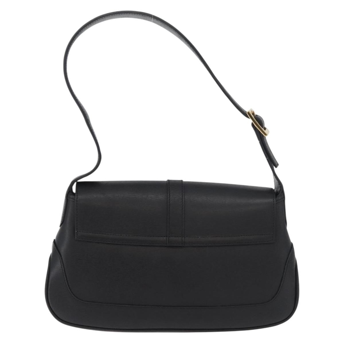Gucci Jackie Original Shoulder Bag Leather Leather, Black, Leather, Shoulder Bag