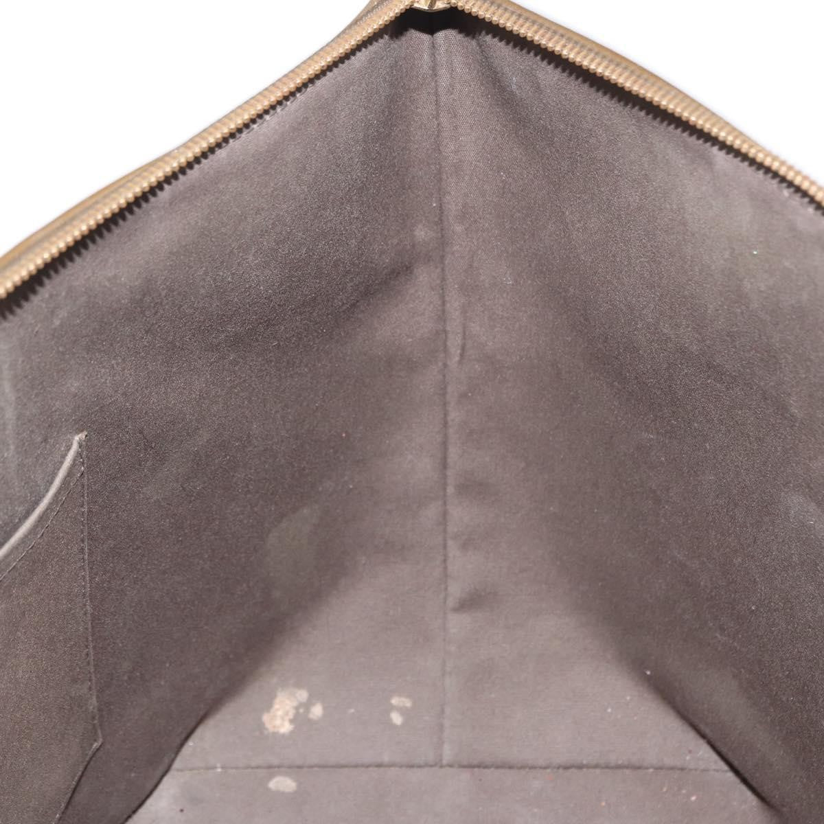 Louis Vuitton Bellevue Handbag Monogram Vernis, BROWN, PATENT_LEATHER, Tote bag