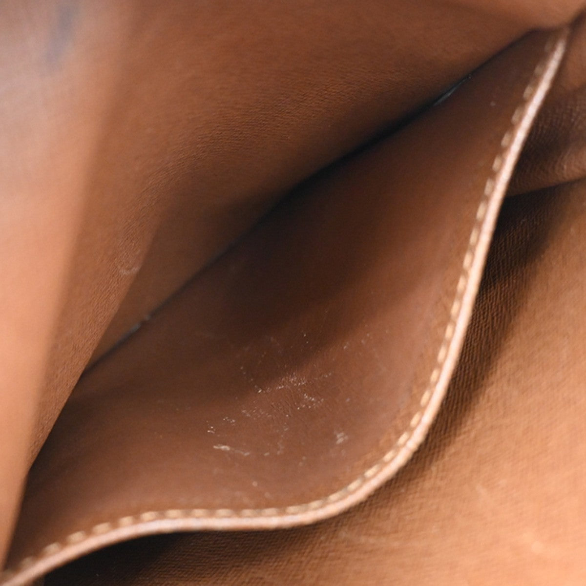 Louis Vuitton Danube Handbag Monogram Canvas, BROWN, CANVAS, Shoulder bag