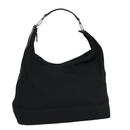 Gucci Zip Hobo Canvas, BLACK, NYLON, Shoulder bag