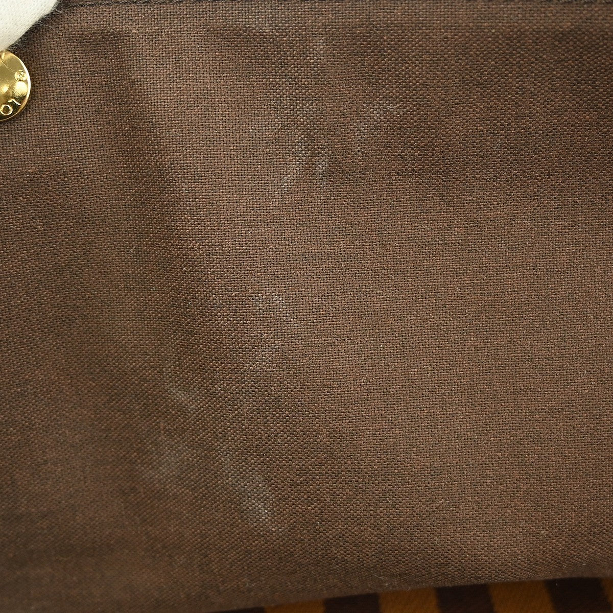 Louis Vuitton Naviglio Handbag Damier, BROWN, CANVAS, Shoulder bag