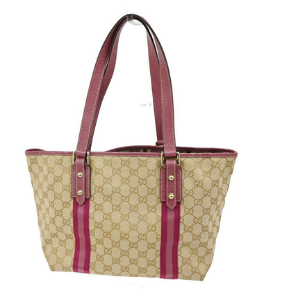 Gucci Jolicoeur Tote GG Canvas, BEIGE, CANVAS, Tote bag