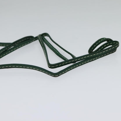 Goyard Goyardine Lanyard ID Holder Coated Canvas, GREEN, PVC, Card Holders