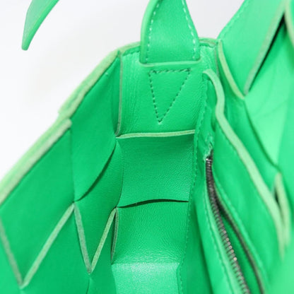 Bottega Veneta Cassette Crossbody Bag Maxi Intrecciato Leather, GREEN, LEATHER, Crossbody bag