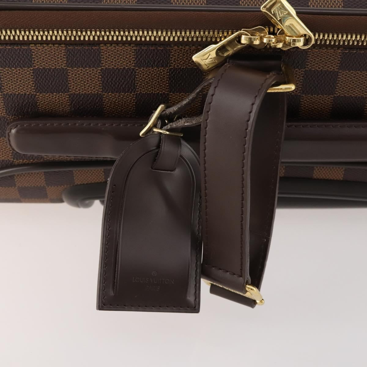 Louis Vuitton Pegase Luggage Damier, Brown, Canvas, Travel Bag