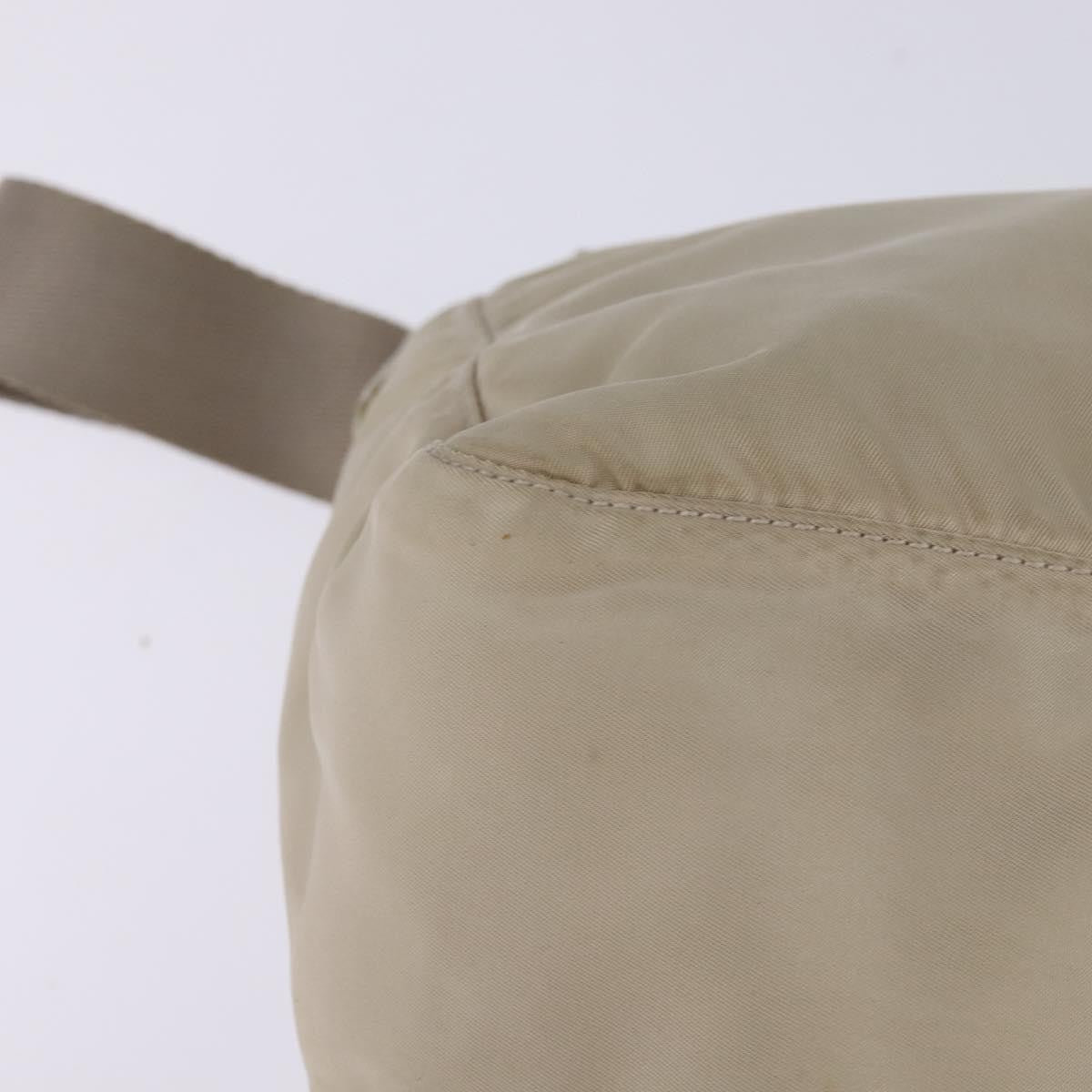 Prada Buckle Messenger Bag Tessuto, BEIGE, NYLON, Crossbody bag