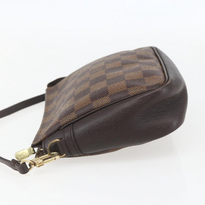 Louis Vuitton Trousse Make Up Bag Damier Canvas, BROWN, CANVAS, Clutche & pouche