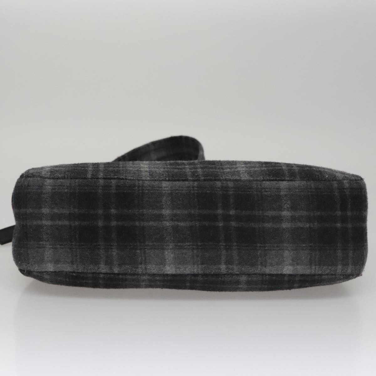 Salvatore Ferragamo Shoulder Bag Wool, GRAY, WOOL, Shoulder bag