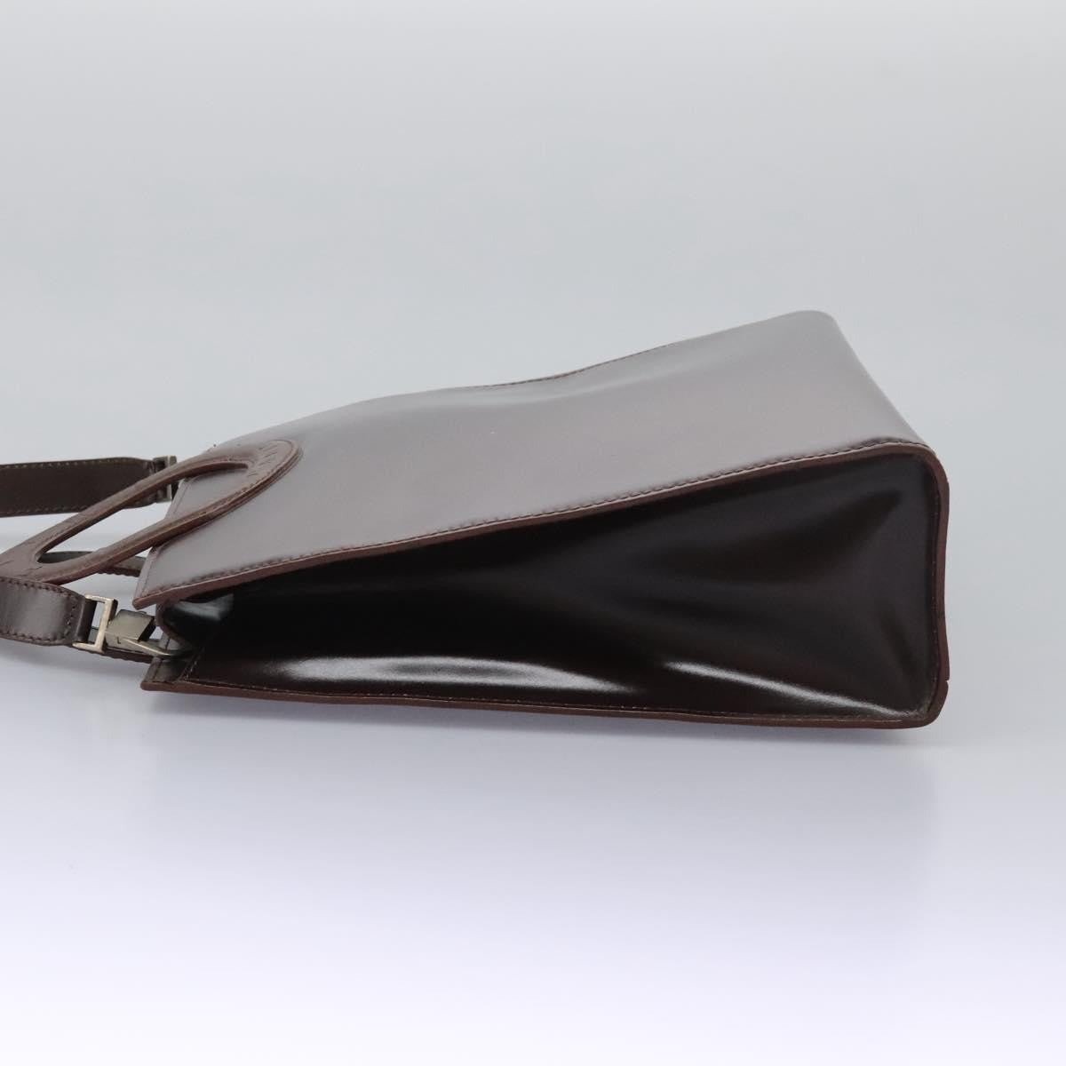 Celine Handbag Leather, BROWN, LEATHER, Handbag